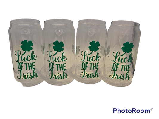 Luck of the Irish Beer Glasses
